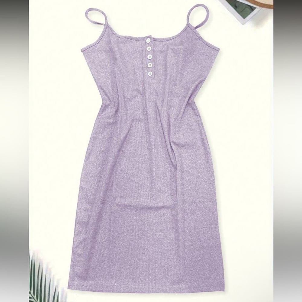 NEW Lavender ribbed bodycon dress